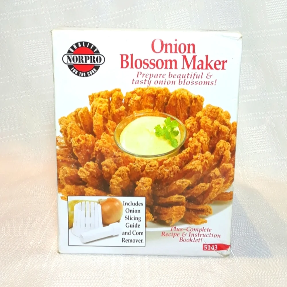 Home Norpro Onion Blossum Maker Recipes  Instructions Cook Kitchen Cooking Tools